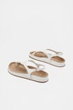 Tina Toe Loop Sandal  White  hi-res
