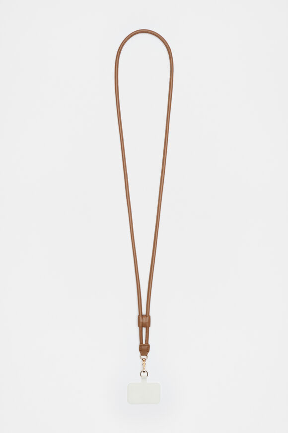 Phone Strap  Deep Tan  hi-res