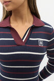 Stripe Knit Dress  New Navy  hi-res