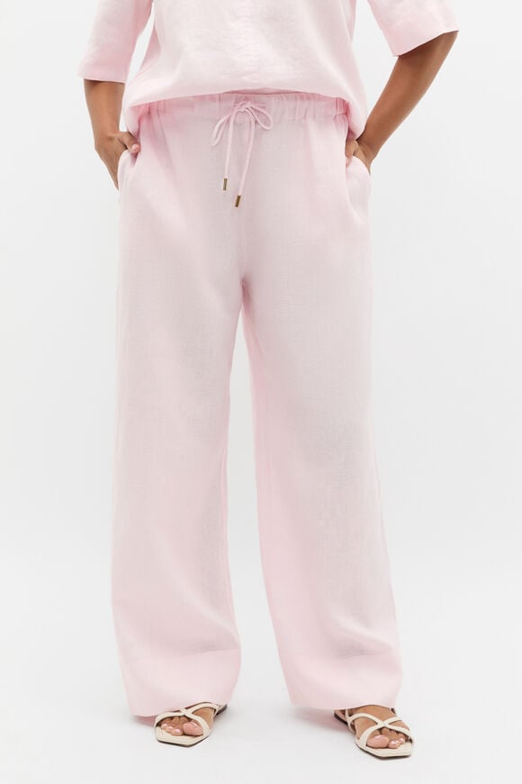 Core Linen Casual Tie Pant  Primrose  hi-res