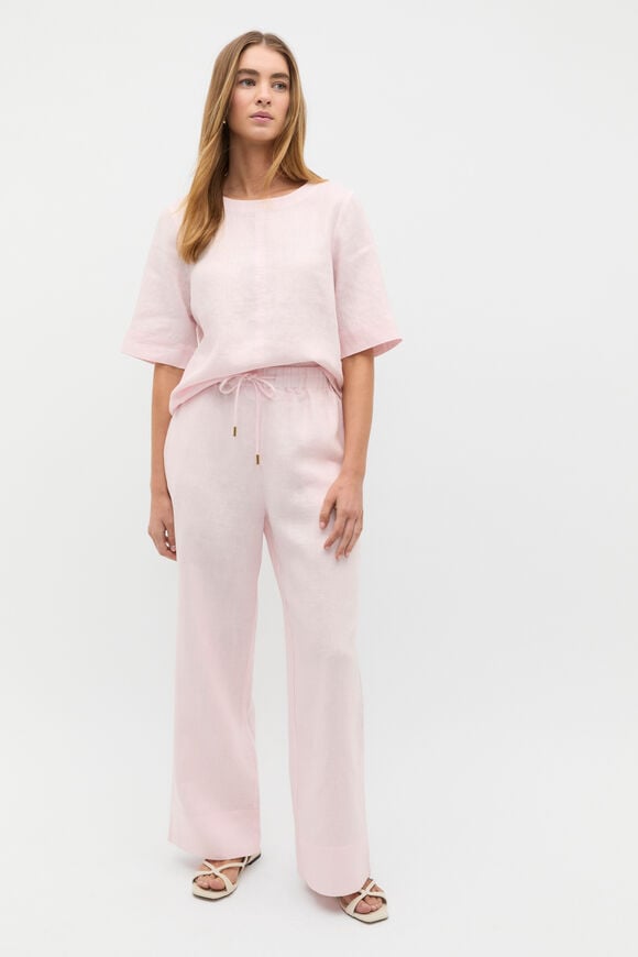 Core Linen Casual Tie Pant  Primrose  hi-res