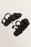 Gianna Gladiator Sandal  Black Suede  hi-res