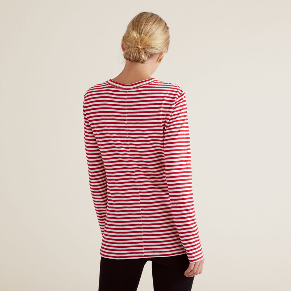 Long Sleeve Slim Basic Tee  