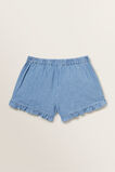 Chambray Frill Short    hi-res