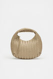 Leather Woven Handbag  Rye  hi-res