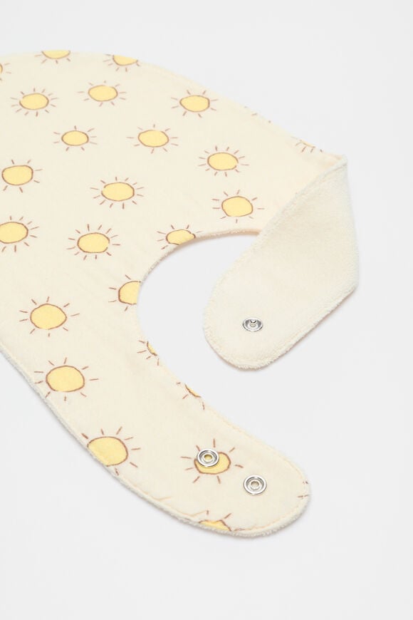 Sunny Dribble Bib  Sunshine  hi-res