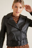 Leather Biker Jacket    hi-res