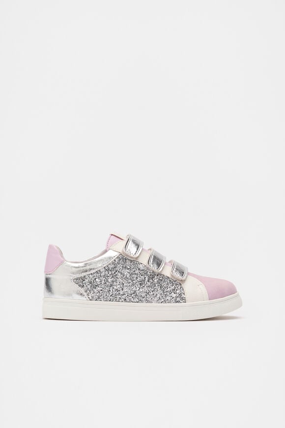 Glitter Colour Block Sneaker  Multi  hi-res