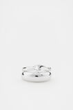Sculptural Twist Ring Set  Silver  hi-res