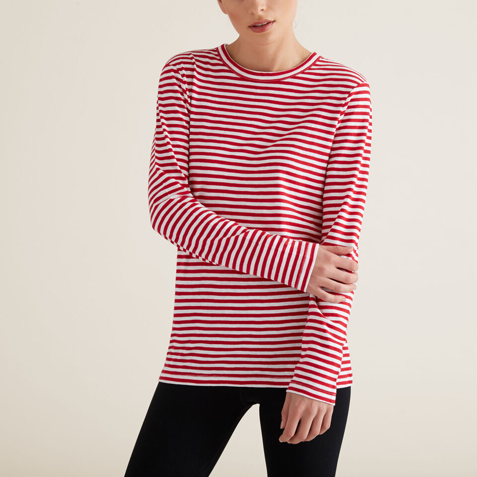 Long Sleeve Slim Basic Tee  