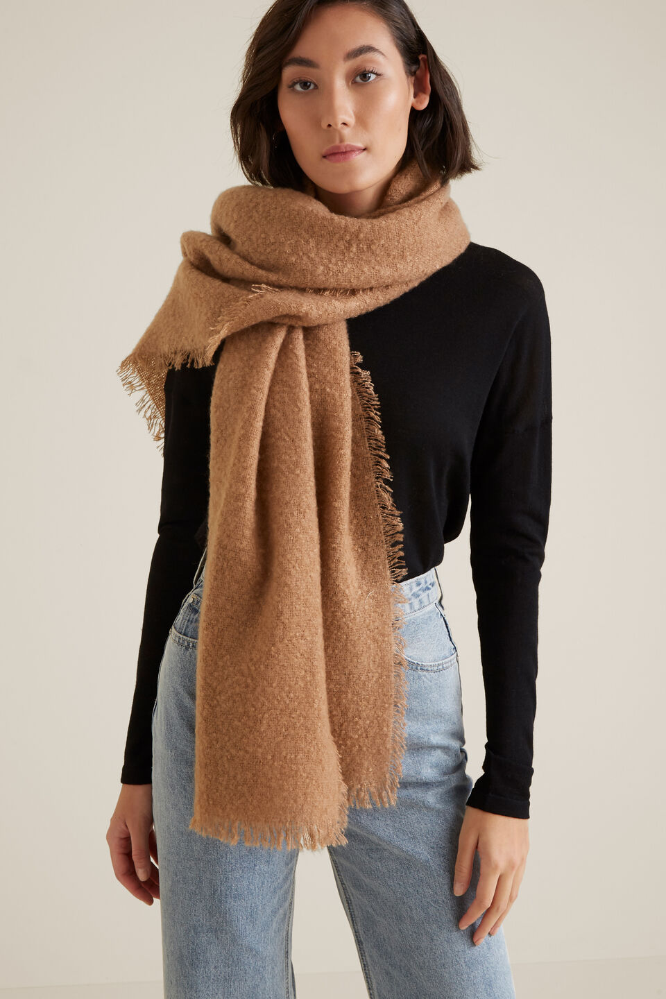 Fringe Edge Scarf  