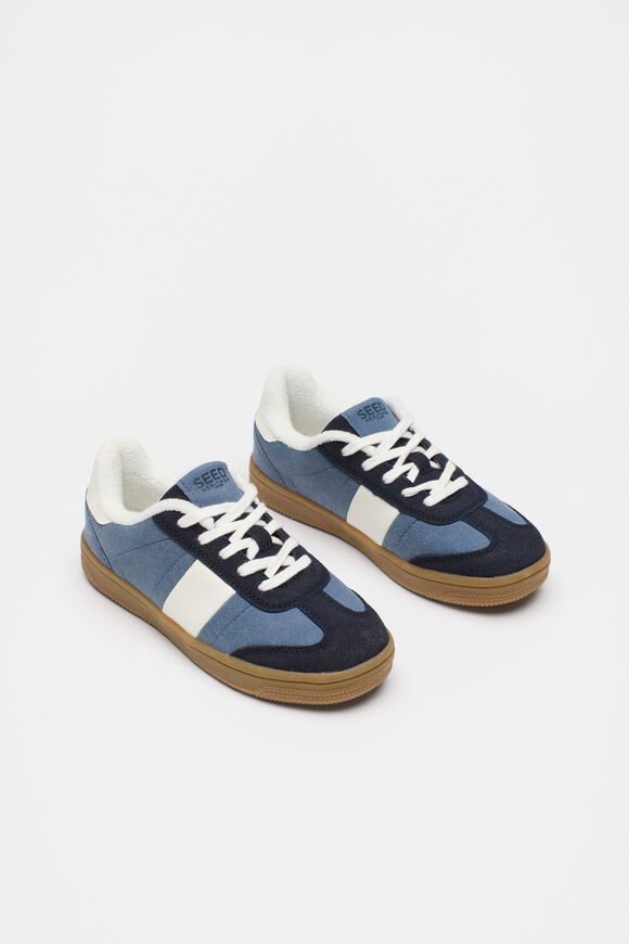 Colourblock Sneaker  Washed Blue Multi  hi-res