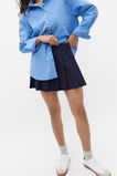 Pleated Mini Skirt  Midnight Sky  hi-res