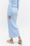 Rib Knit Skirt  Frost Blue  hi-res