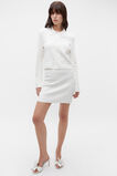 Boucle Knit Mini Skirt  Cloud Cream  hi-res