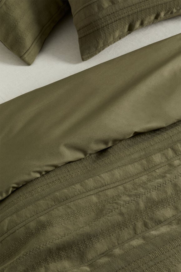 Aerin Queen Duvet Cover  Rainforest  hi-res