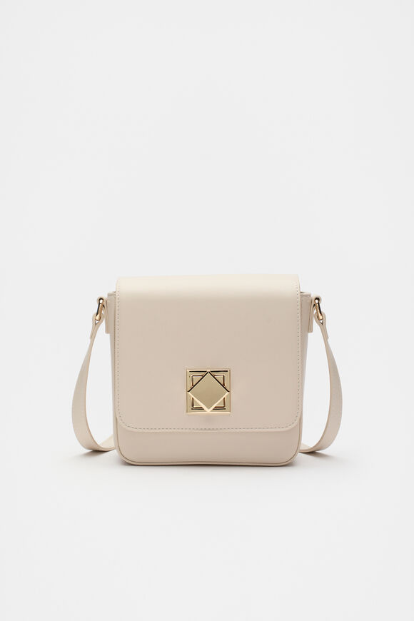 Boxy Crossbody Bag  Oat  hi-res