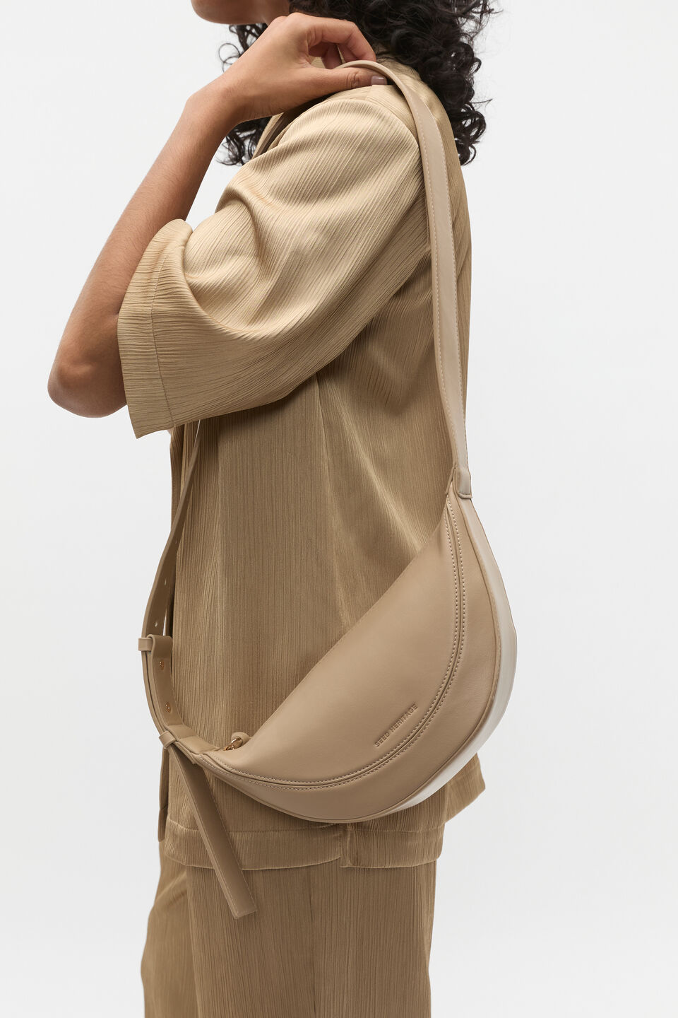 Relaxed Crossbody Bag  Rye