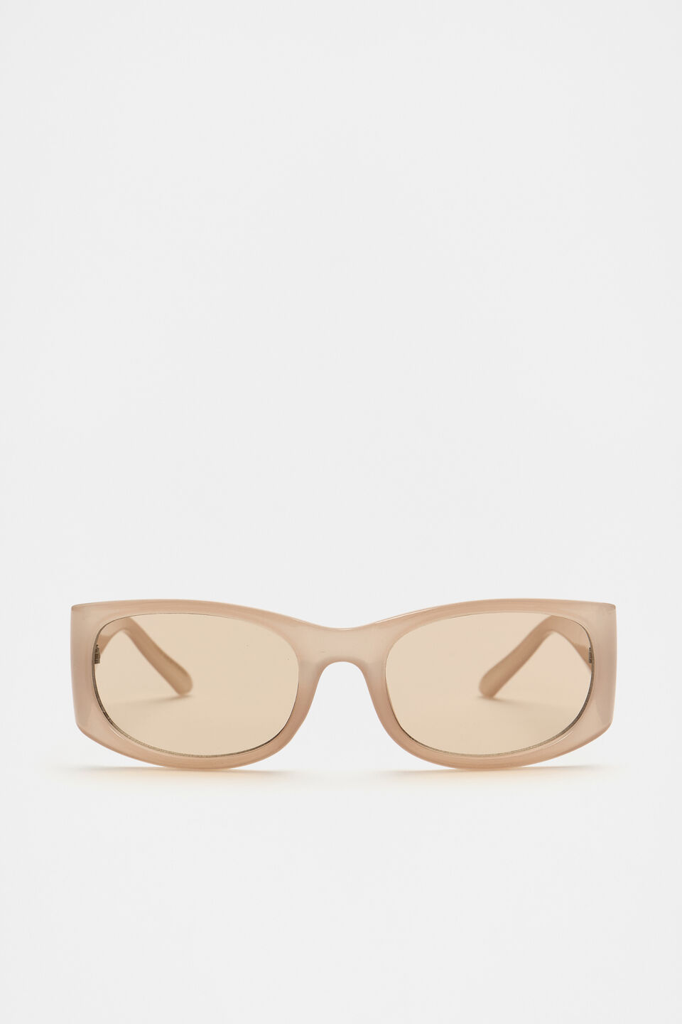 Lauryn Oval Sunglasses  Rye