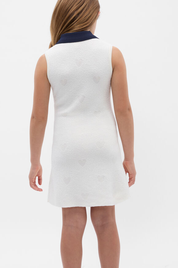 Boucle Heart Dress  Classic Cream  hi-res