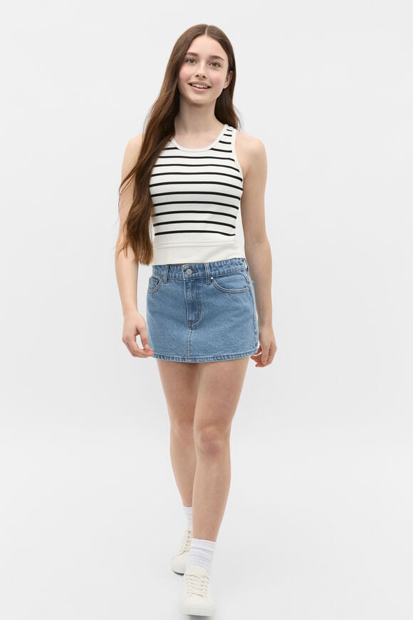 Core Denim Skirt  Classic Blue  hi-res