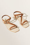 Lexi Leather Sandal  Tan  hi-res
