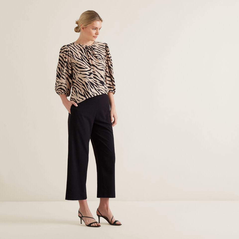 Sketchy Zebra Blouse  