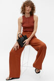 Henley Rib Tank  Russet  hi-res