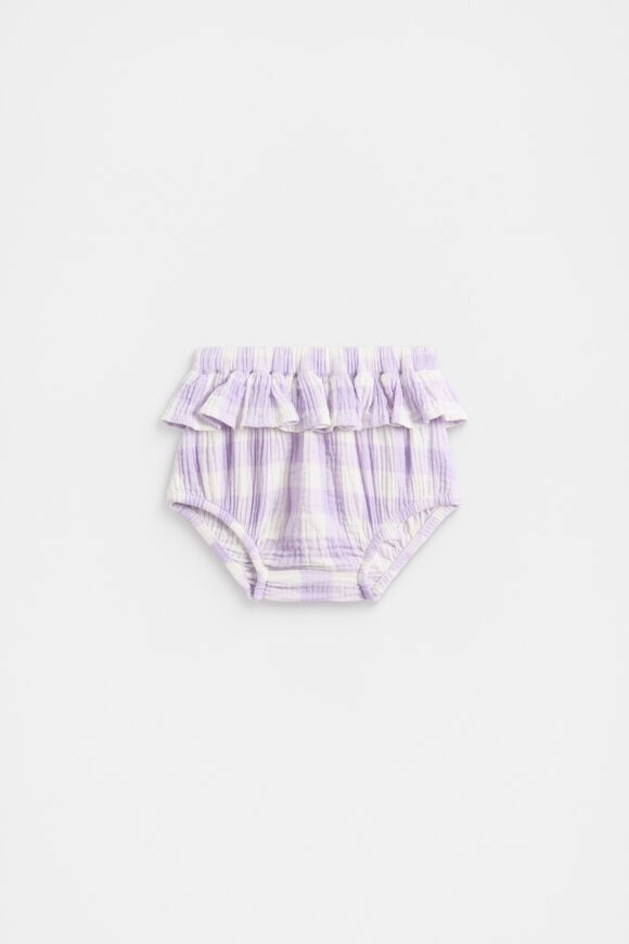 Gingham Bloomer  Bright Lavender  hi-res