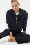 Core Heritage Half Zip Sweat  Twilight Blue  hi-res