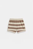 Stripe Knit Short  Oat Marle  hi-res