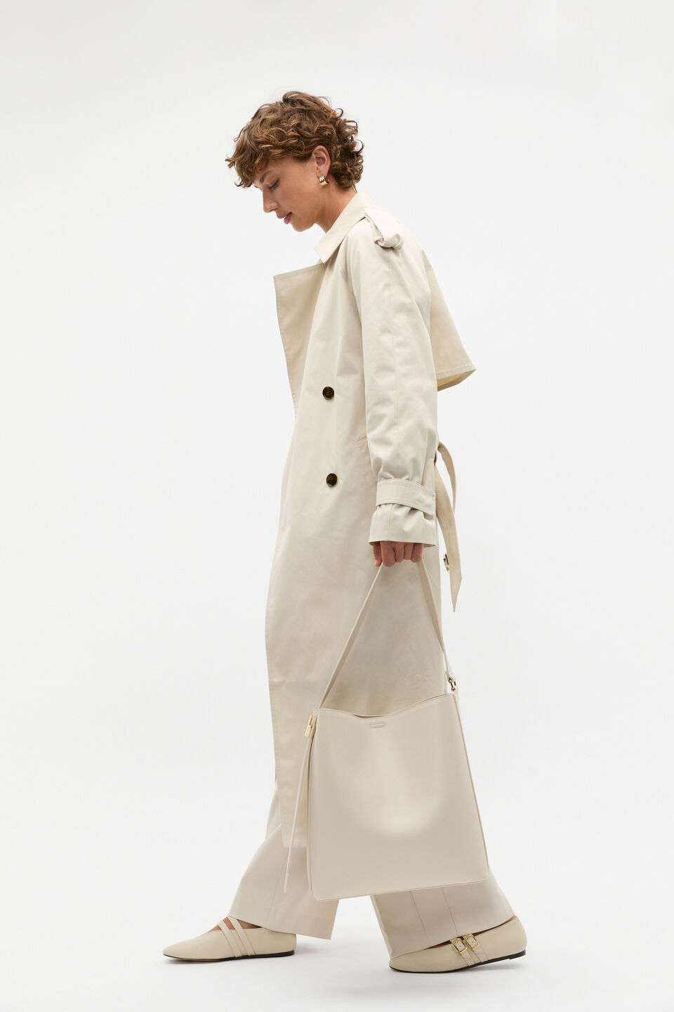 Minimalist Trench  Oat