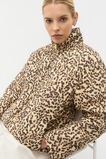 Leopard Quilted Jacket  Animal Print  hi-res
