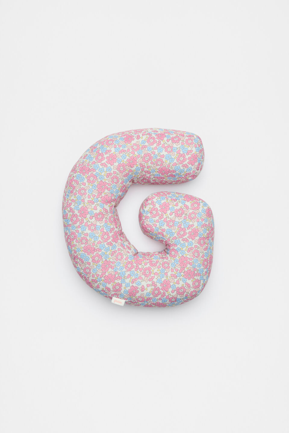 Ditsy Floral Initial Cushion  G