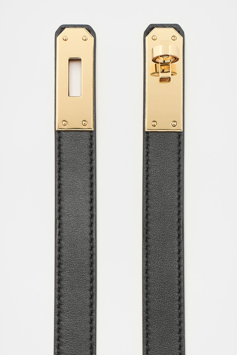 Florence Twist Buckle Belt  Black