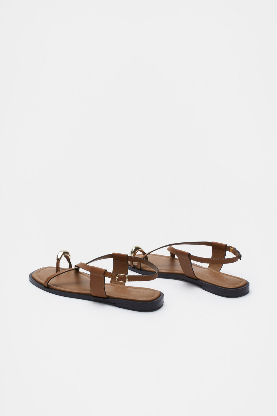 Lucia Toe Ring Sandal  True Tan