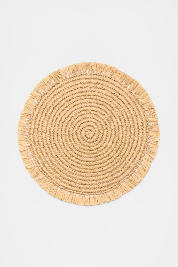 Lucia Woven Placemat  Natural  hi-res