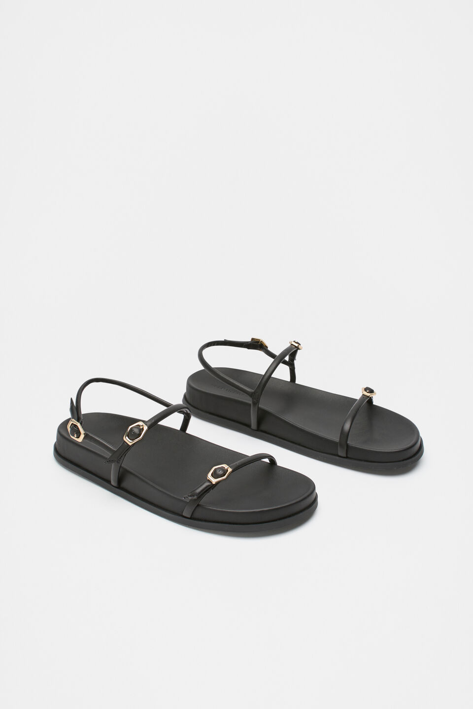Scarlet Sandal  Black