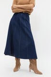 Denim Swing Skirt  Twilight Blue Wash  hi-res