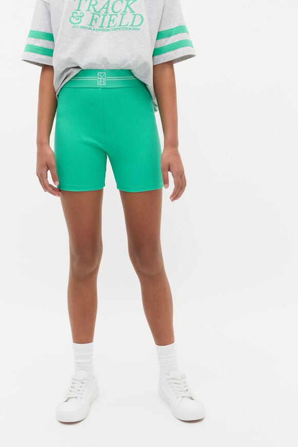 Core Logo Bike Short  Jewel Green  hi-res