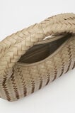 Leather Woven Handbag  Rye  hi-res
