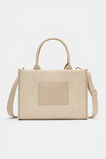 Structured Woven Mini Tote  Iced Latte  hi-res