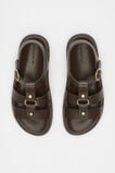 Callie Caged Sandal  Chocolate  hi-res