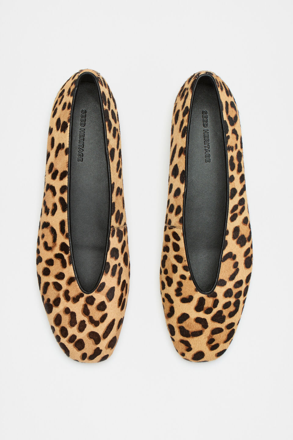 Margot Animal Print Ballet Flat  Ocelot