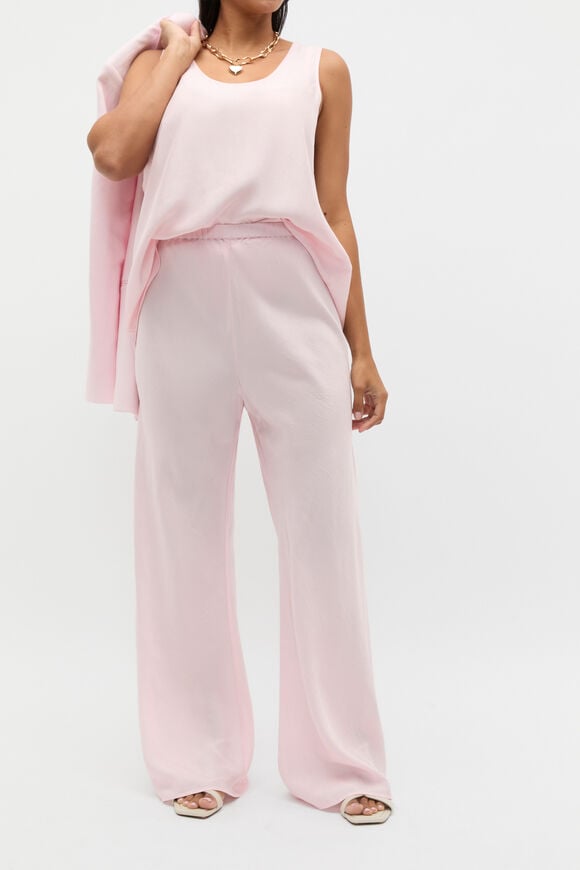 Crinkled Satin Pant  Primrose  hi-res