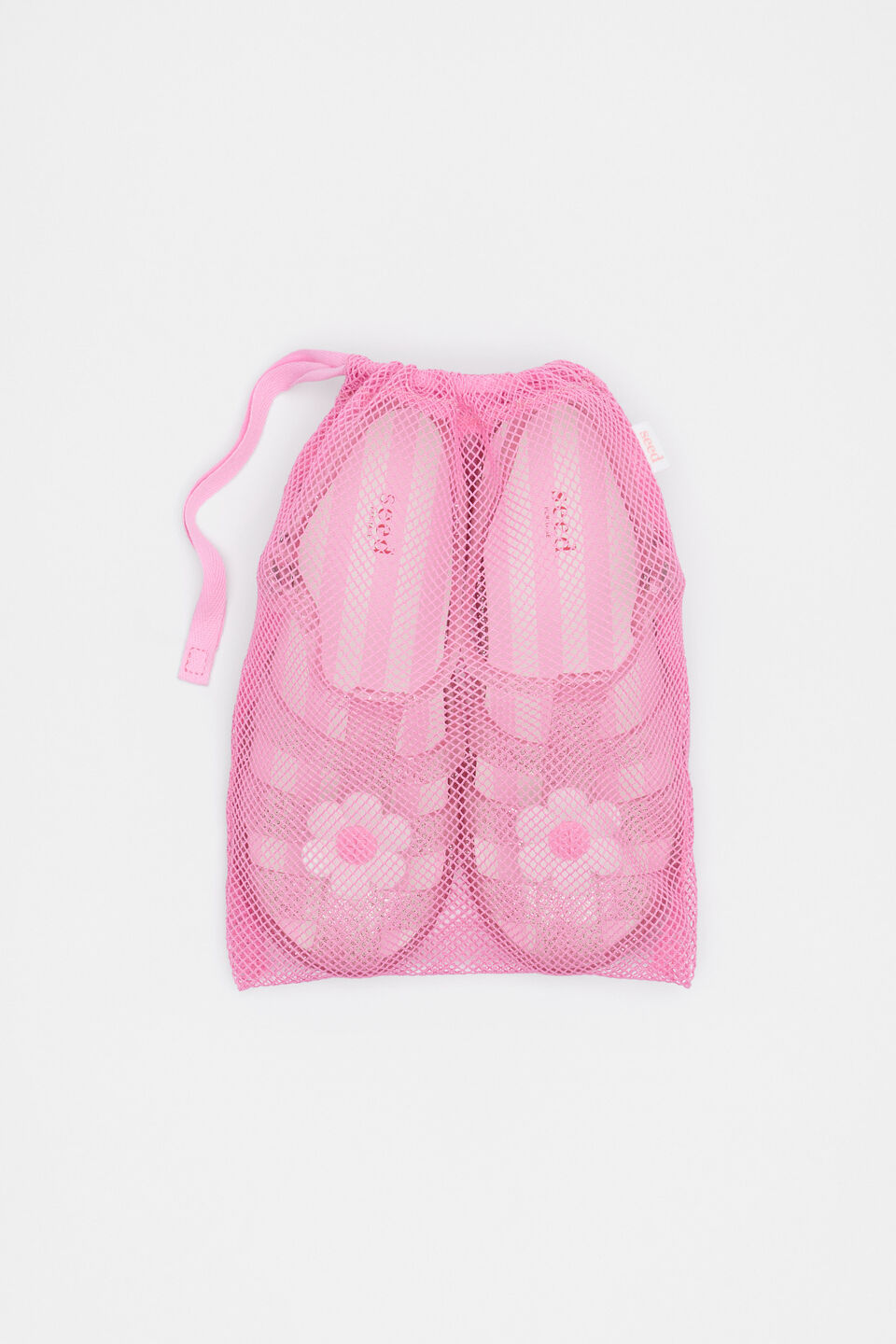 Daisy Jelly Sandal  Pink Glitter