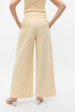 Tailored Linen Pleat Front Pant  Shortbread  hi-res