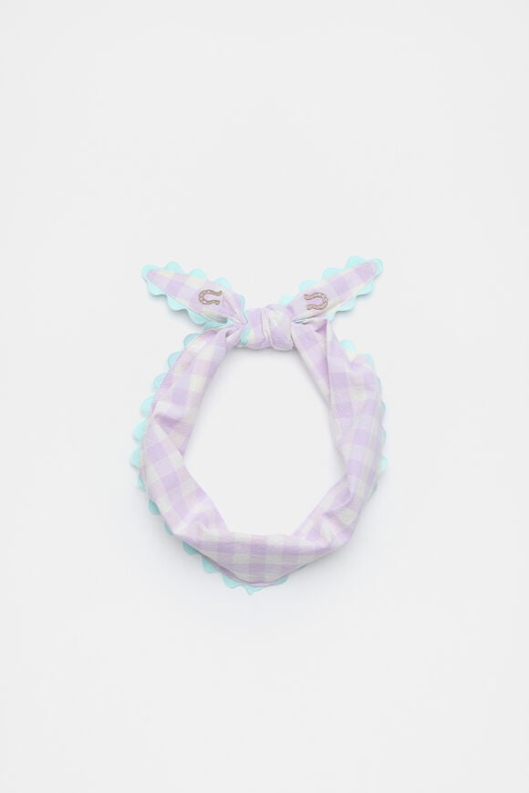 Embroidered Neckscarf  Vintage Cream  hi-res