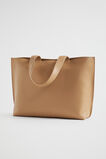 Logo Detail Tote  Caramel  hi-res