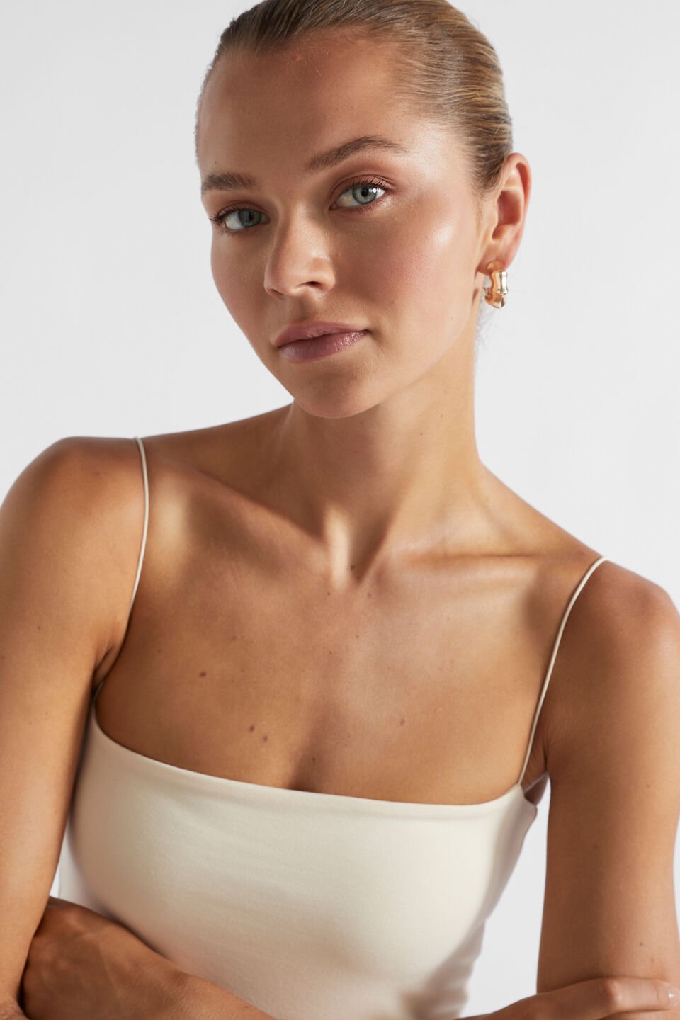 Strappy Essential Tank  Frappe